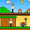 Click here to play the Flash game "Chuck Norris in the Videogame World"