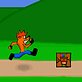 Click here to play the Flash game "Crash Bandicoot"