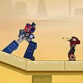 Click here to play the Flash game "Transformers: Roll Out"