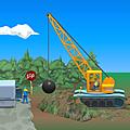 Click here to play the Flash game "The Simpsons Movie: Wrecking Ball"