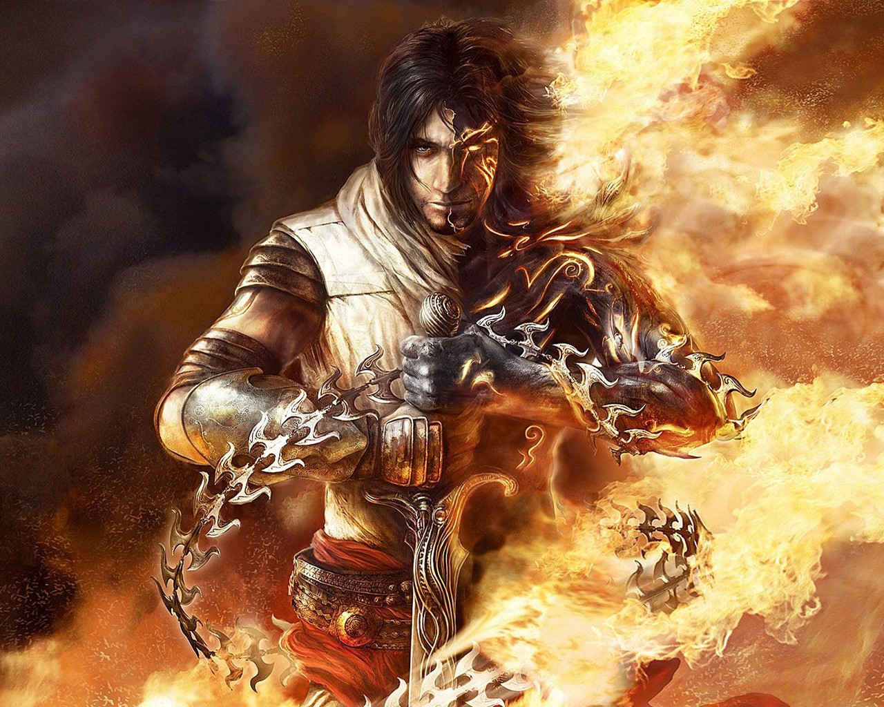 "Prince of Persia: The Two Thrones (Video Game)" desktop wallpaper (1280 x 1024 pixels)