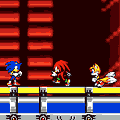 Click here to play the Flash game "Sonic Smash Brothers"