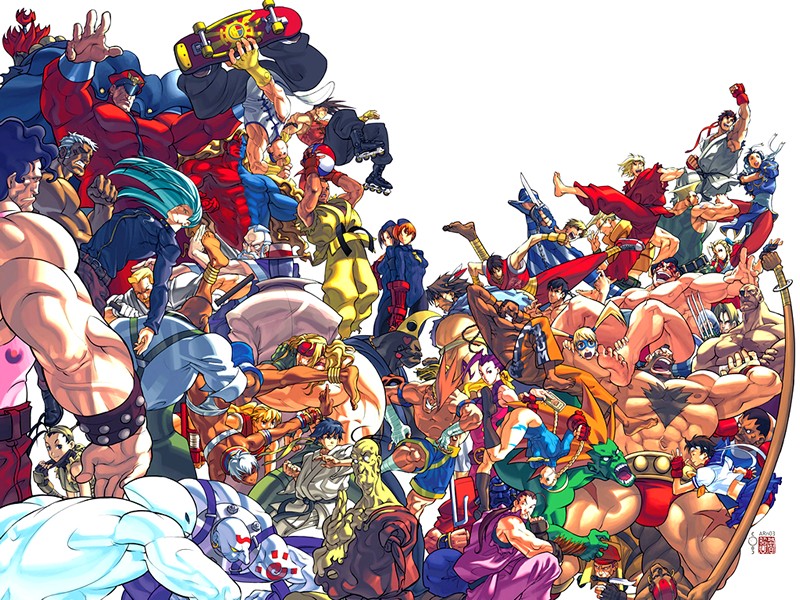 "Street Fighter" desktop wallpaper (800 x 600 pixels)