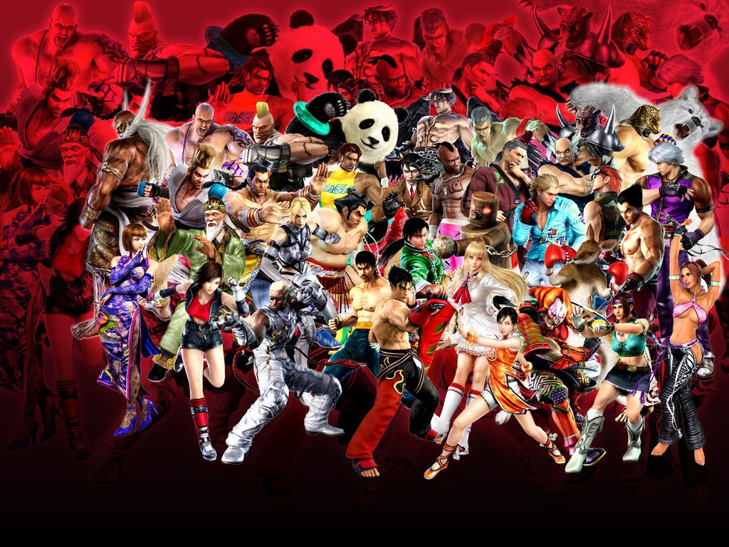 "Tekken" desktop wallpaper (1024 x 768 pixels)