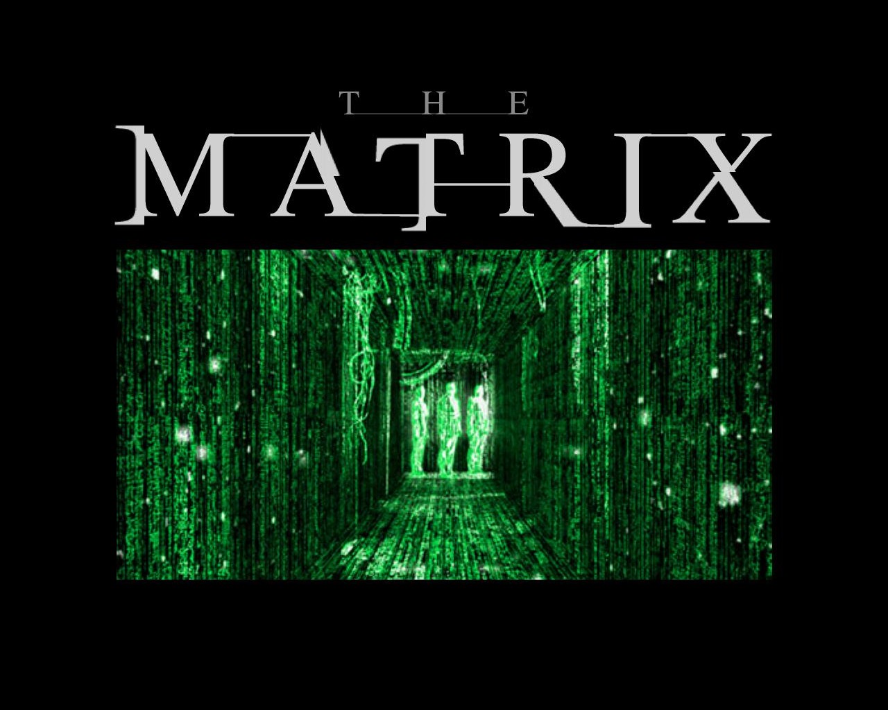 "The Matrix" desktop wallpaper number 2 (1280 x 1024 pixels)