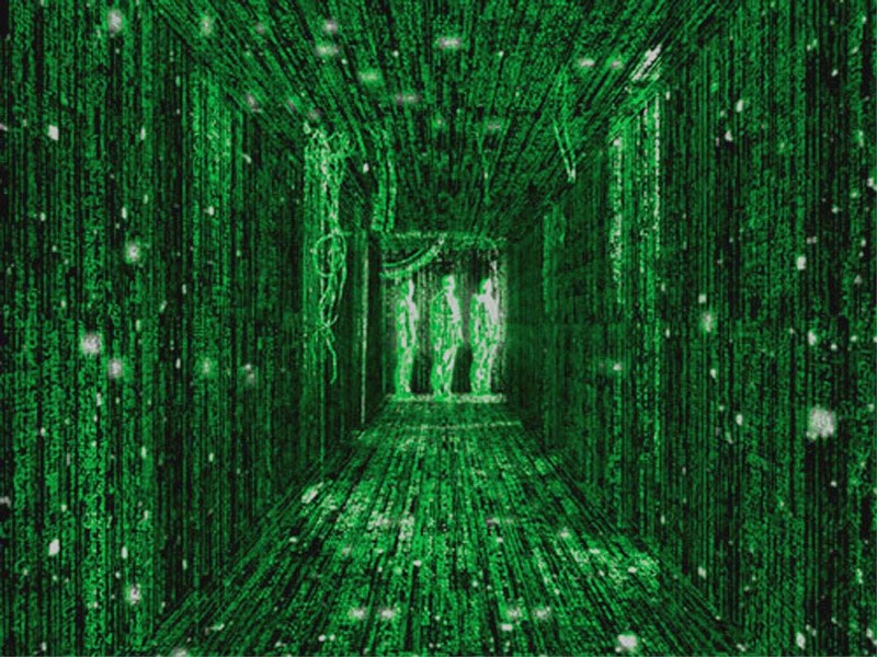 "The Matrix" desktop wallpaper number 1 (800 x 600 pixels)