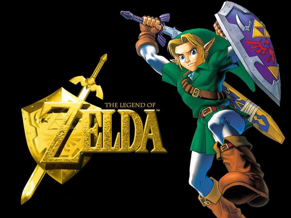"The Legend of Zelda" desktop wallpaper (1024 x 768 pixels)