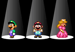 Click here to view the "Super Mario Band: Plumbers' Rhapsody" Flash music video