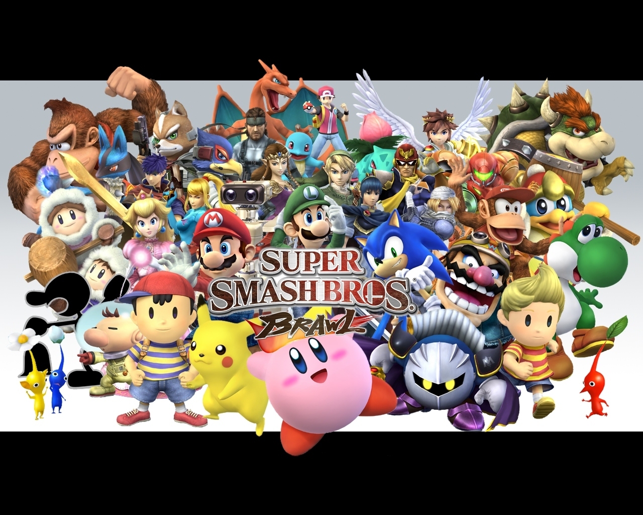 "Super Smash Bros. Brawl" desktop wallpaper (1280 x 1024 pixels)