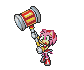 Amy Rose attacking - Click here to play a Flash "Amy Rose" game