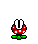 A Piranha Plant snapping