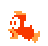 A Cheep Cheep flying (from the original Super Mario Bros. game)