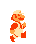Fire Mario running (from the original Super Mario Bros. game)
