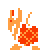 A red Koopa Paratroopa flying (from the original Super Mario Bros. game)
