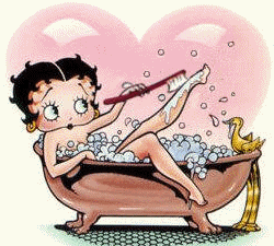 An animated GIF of Betty Boop