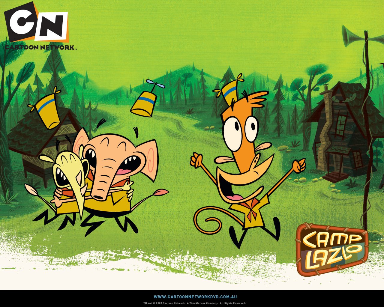 "Camp Lazlo" desktop wallpaper (1280 x 1024 pixels)