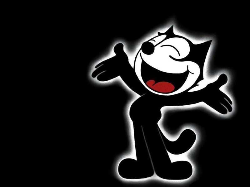 "Felix the Cat" desktop wallpaper (800 x 600 pixels)