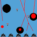 Click here to play the Java Applet game "Missile Commando II"