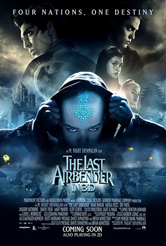 One of the posters for the 2010 "Avatar: The Last Airbender" movie