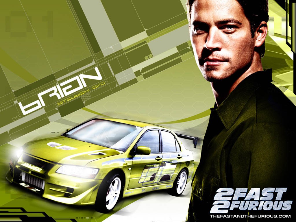 "2 Fast 2 Furious" desktop wallpaper (1024 x 768 pixels)