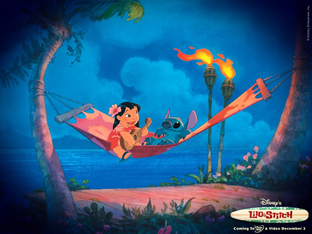 "Lilo & Stitch" desktop wallpaper number 1 (1024 x 768 pixels)