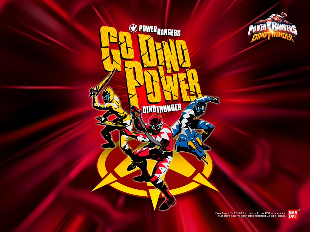 "Power Rangers Dino Thunder" desktop wallpaper number 1 (1024 x 768 pixels)
