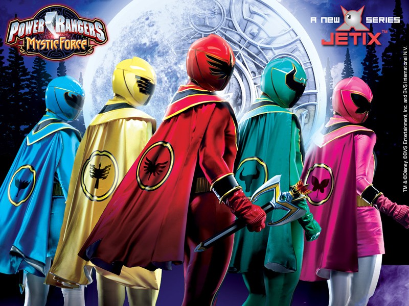 "Power Rangers Mystic Force" desktop wallpaper (800 x 600 pixels)