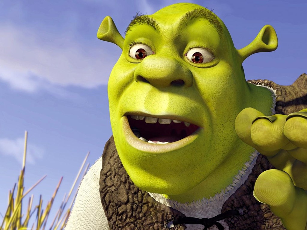 "Shrek" desktop wallpaper number 1 (1024 x 768 pixels)