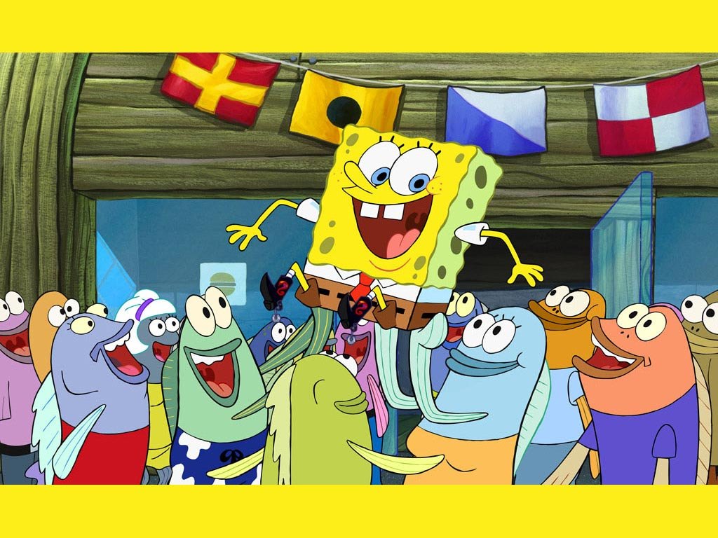 "SpongeBob SquarePants" desktop wallpaper number 2 (1024 x 768 pixels)