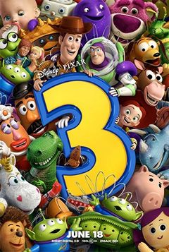 One of the posters for the 2010 movie "Toy Story 3"