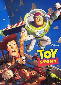 One of the posters for the 1995 movie "Toy Story"