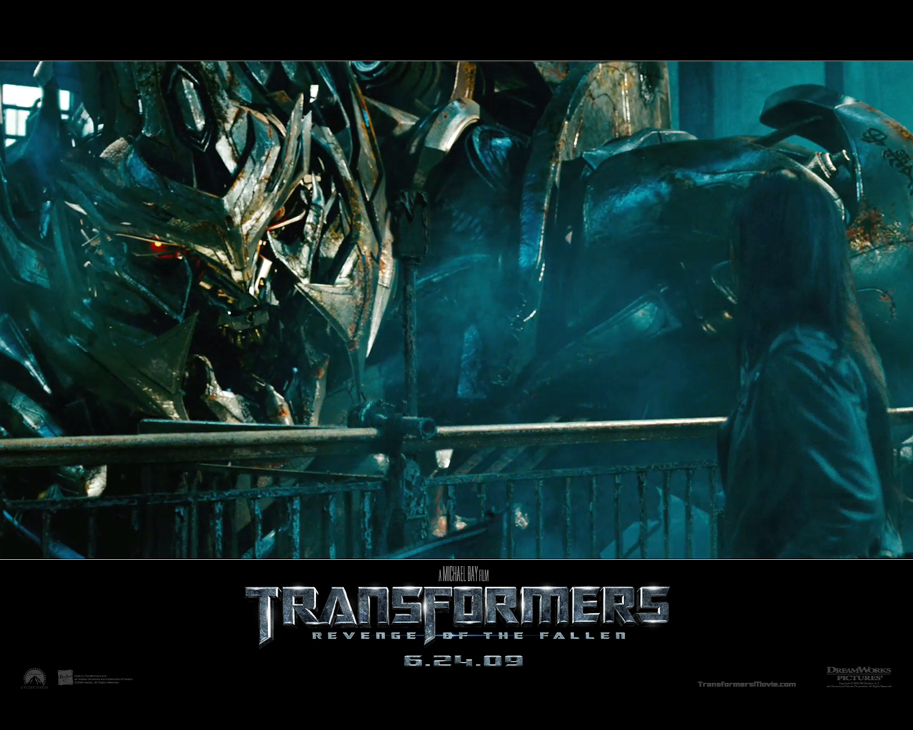 "Transformers: Revenge of the Fallen" desktop wallpaper number 2 (1280 x 1024 pixels)