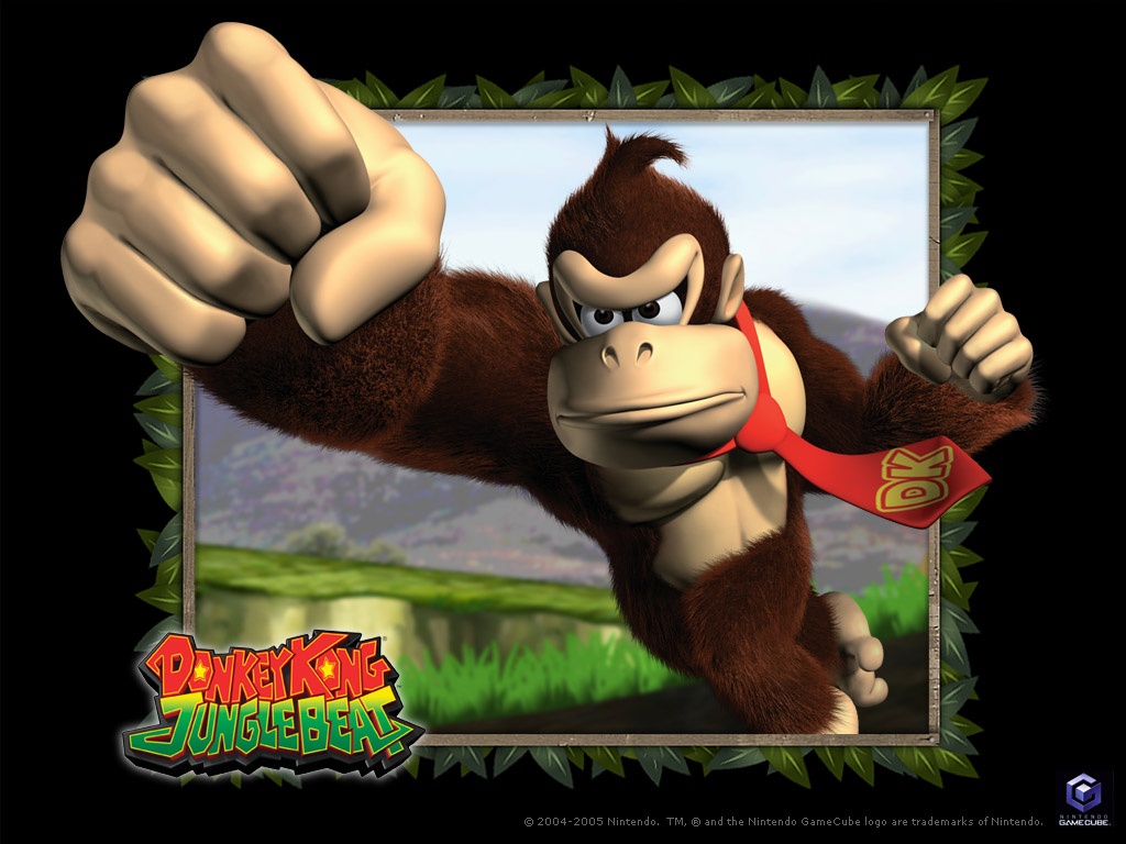 "Donkey Kong" desktop wallpaper (1024 x 768 pixels)