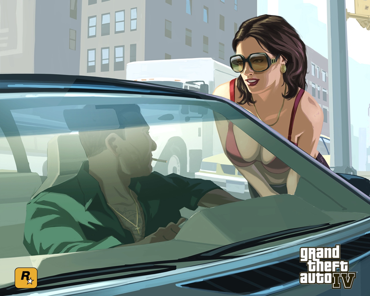 "GTA IV" desktop wallpaper number 2 (1280 x 1024 pixels)