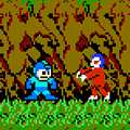 Click here to play the Flash game "Megaman vs. Ghosts 'n Goblins"