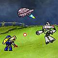 Click here to play the Flash game "Robo Slug 2"