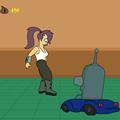 Click here to play the Flash game "Futurama: Bender Racer"