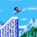 Click here to play the Flash game "Sonic the Hedgehog: Sonic Snowboarding Demo" (3 different versions)