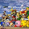 Click here to play the Flash game "Super Smash Flash" ("Super Smash Bros. Brawl" - includes 2-player option)