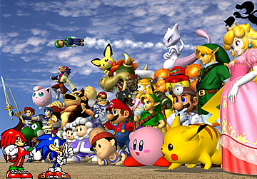 Click here to play the Flash game "Super Smash Flash" ("Super Smash Bros. Brawl")