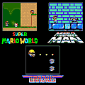 Click here to play the Flash games "Super Mario Brothers: Mario Remix" and "Super Mario Brothers: Mario Remix - Boss Edition"